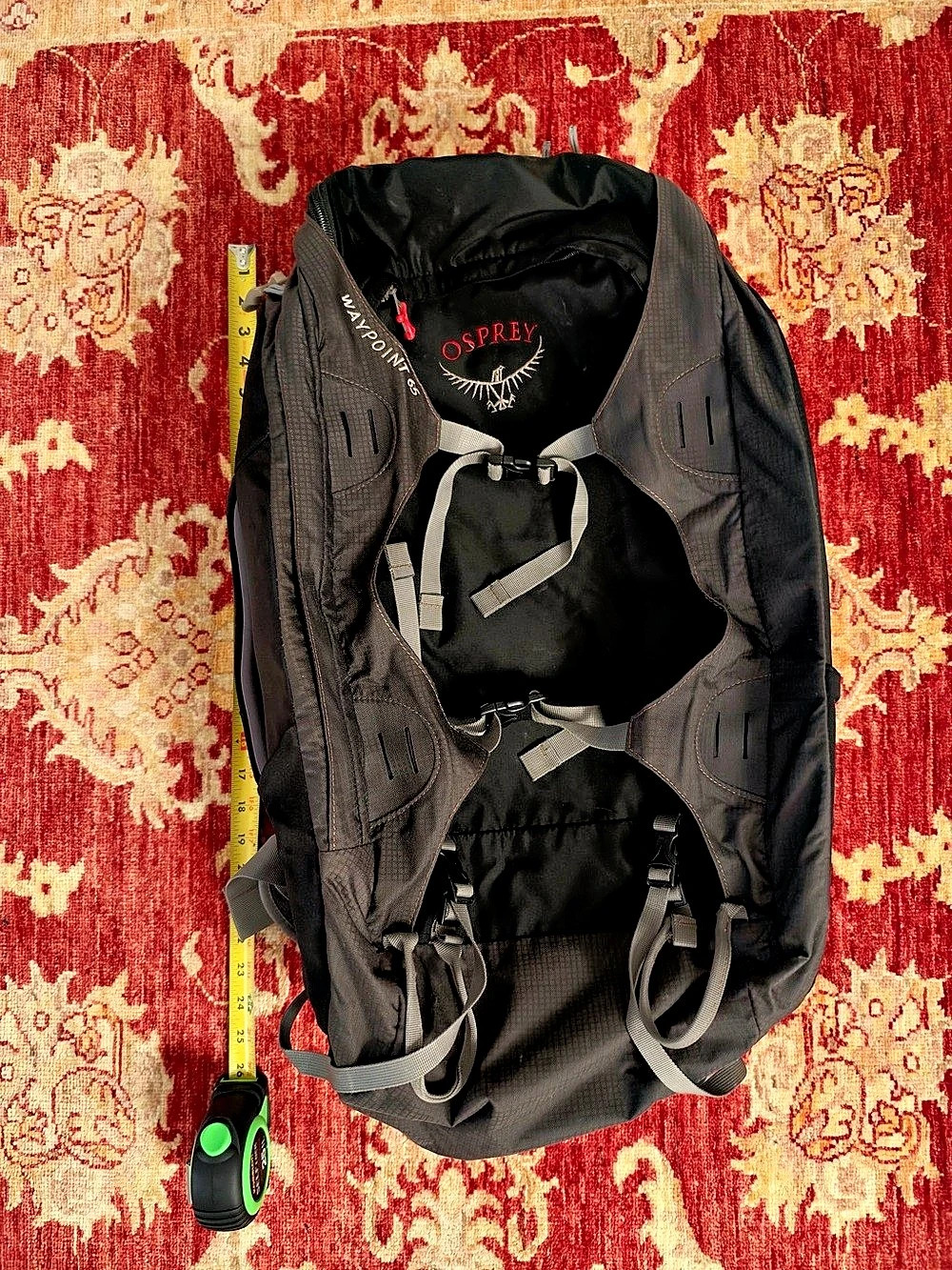 Osprey Waypoint 65 Black Backpack